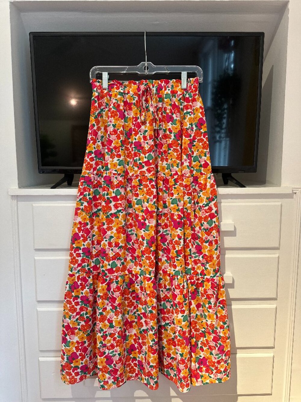 Floral Maxi Skirt
